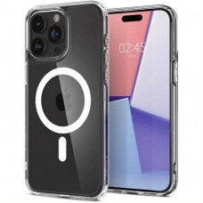 Чохол-накладка Spigen Crystal Hybrid with MagFit для Apple iPhone 15 Pro Max Clear (ACS06450)
