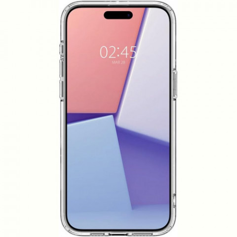 Чохол-накладка Spigen Crystal Hybrid with MagFit для Apple iPhone 15 Pro Max Clear (ACS06450)