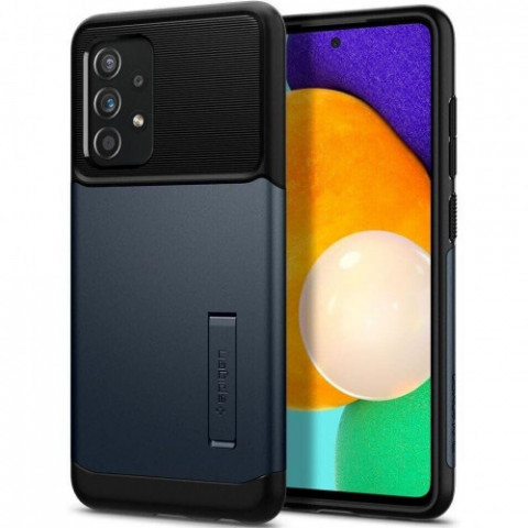 Чохол-накладка Spigen Slim Armor для Samsung Galaxy A52 SM-A525 / SM-A526 Metal Slate (ACS02322)