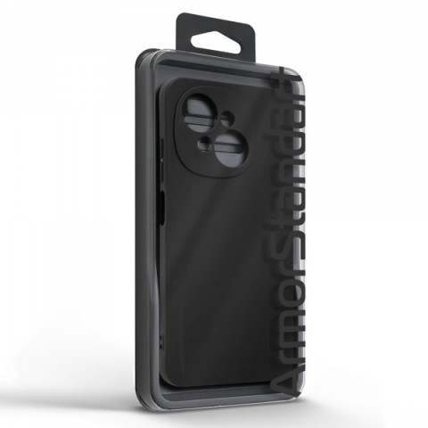 Чохол ArmorStandart Matte Slim Fit для Tecno Spark Go 1 (KL4) Camera cover Black (ARM81202)