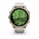 Смарт-годинник Garmin Fenix 8 43mm AMOLED Sapphire Soft Gold with Fog Gray Silicone (010-02903-11)