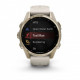 Смарт-годинник Garmin Fenix 8 43mm AMOLED Sapphire Soft Gold with Fog Gray Silicone (010-02903-11)