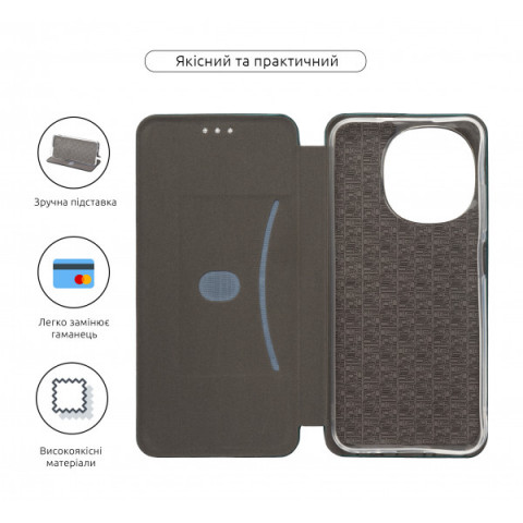 Чохол-книжка ArmorStandart G-Case для Tecno Spark Go 1 (KL4) Green (ARM81225)