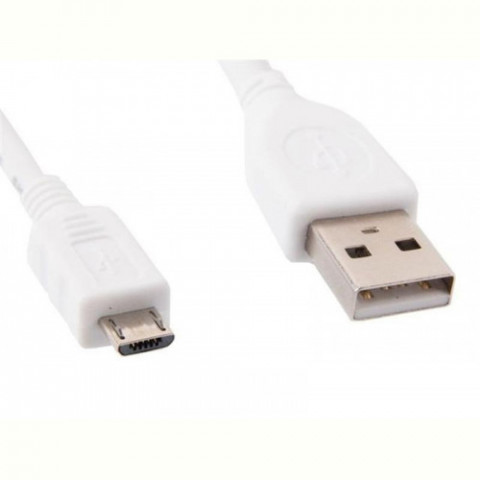 Кабель Cablexpert (CCP-mUSB2-AMBM-W-1M) USB2.0(М) - microUSB(M), Premium, білий, 1м