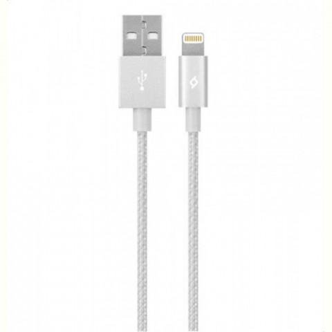 Кабель Ttec USB - Lightning (M/M), AlumiCable, 1.2 м, Silver (2DKM02G)