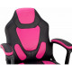 Геймерське дитяче крісло GT Racer X-1414 Black/Pink (Kids)