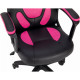 Геймерське дитяче крісло GT Racer X-1414 Black/Pink (Kids)