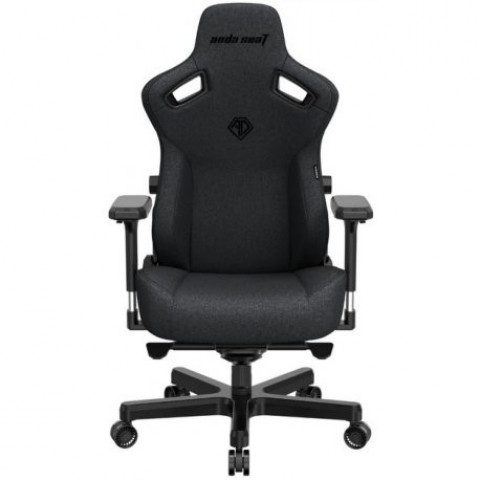 Ігрове крісло Anda Seat Kaiser 3 Size XL Fabric Dark Gray (AD12YDC-XL-01-GB-CF)