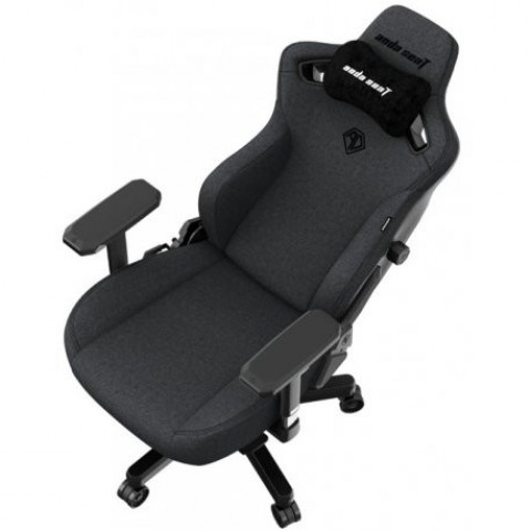 Ігрове крісло Anda Seat Kaiser 3 Size XL Fabric Dark Gray (AD12YDC-XL-01-GB-CF)
