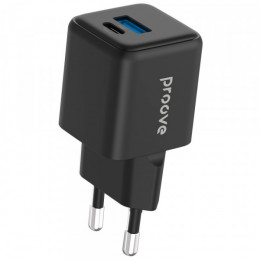 МЗП Proove Pocket GaN Plus 25W (Type-C + USB) black