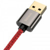 Кабель Baseus Legend Series Elbow USB-USB-C, 1м, Red (CACS000409)