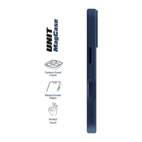 Чохол ArmorStandart Unit MagSafe для Apple iPhone 16 Dark Blue (ARM78704)