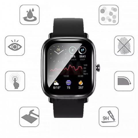 Захисна плівка BeCover для Xiaomi Amazfit GTS 2 Black (706048)