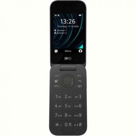 Мобільний телефон HMD 2660 Flip Black