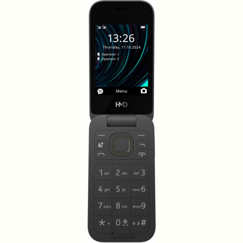 Мобільний телефон HMD 2660 Flip Black