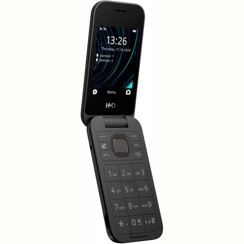 Мобільний телефон HMD 2660 Flip Black