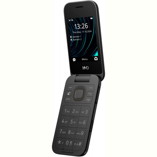 Мобільний телефон HMD 2660 Flip Black