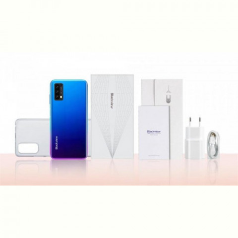 Смартфон Blackview A90 4/64GB Dual Sim Ocean Blue (6931548307297)