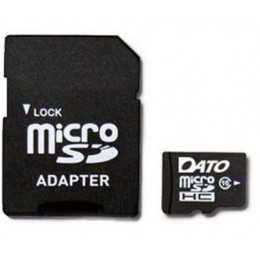 Карта пам`ятi MicroSDHC 128GB UHS-I Class 10 Dato + SD-adapter (DTTF128GUIC10)