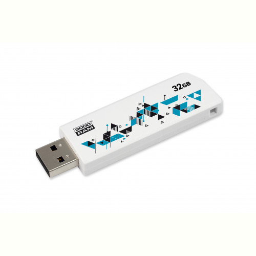 Флеш-накопичувач USB 32GB GOODRAM UCL2 (Cl!ck) White (UCL2-0320W0R11)