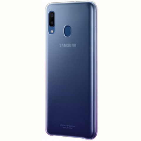 Чохол-накладка Samsung Gradation Cover для Samsung Galaxy A20 SM-A205 Violet (EF-AA205CVEGRU)
