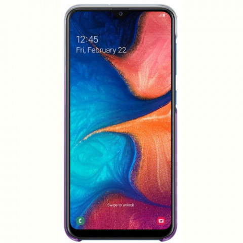 Чохол-накладка Samsung Gradation Cover для Samsung Galaxy A20 SM-A205 Violet (EF-AA205CVEGRU)