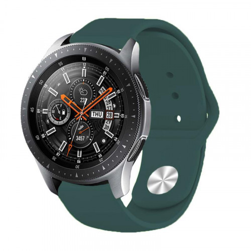 Силіконовий ремінець BeCover для Xiaomi Amazfit Bip/Bip Lite/Bip S Lite/GTR 42mm/GTS/TicWatch S2/TicWatch E Dark-Green (706206)