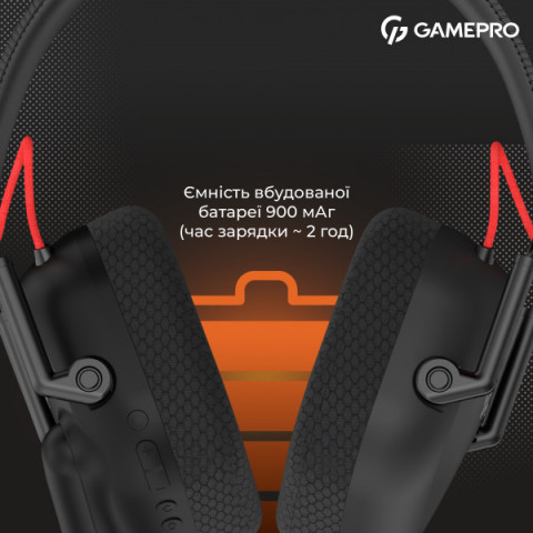 Бездротова ігрова гарнітура Gamepro Genesis Mercury Pro (HSW120B) 3-Mode Купити в Україні