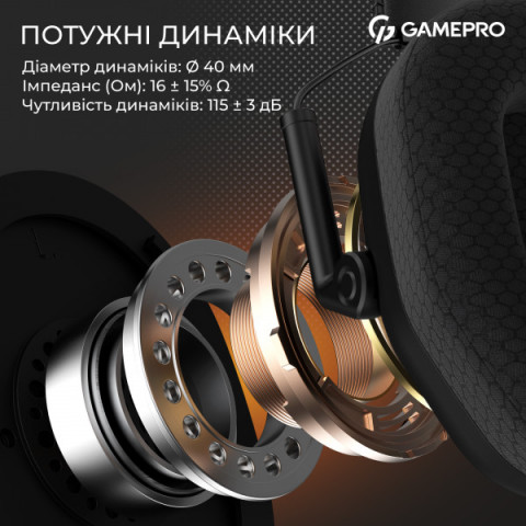 Бездротова ігрова гарнітура Gamepro Genesis Mercury Pro (HSW120B) 3-Mode Купити в Україні