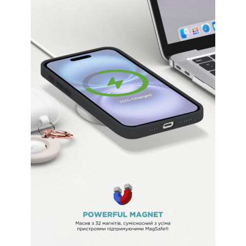 Чохол ArmorStandart ICON2 MagSafe для Apple iPhone 16 Plus Black (ARM78667)