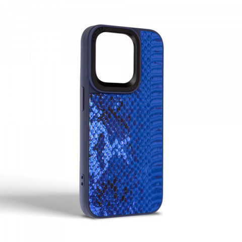 Чохол Harder Snake Pattern для Apple iPhone 15 Pro Blue Mystic (ARM76796)