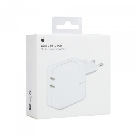 Зарядний пристрій Original 35W Dual USB-C Port Power Adapter (MNWP3ZM/A) (HC) (ARM63455)