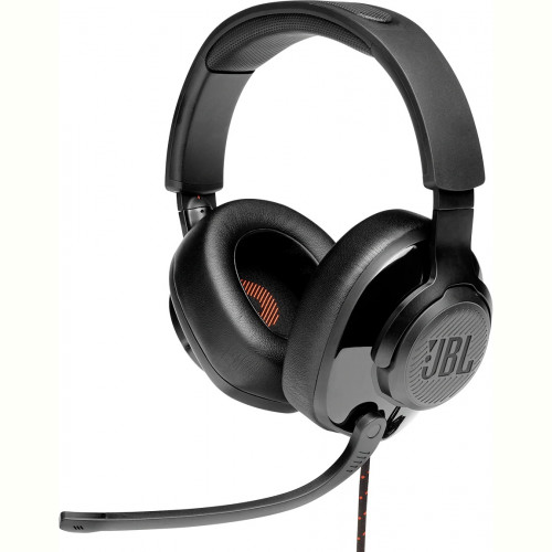 Гарнiтура JBL Quantum 200 Black (JBLQUANTUM200BLK)