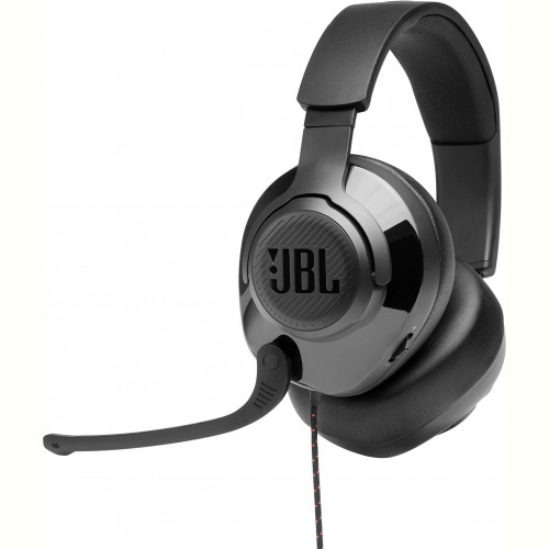 Гарнiтура JBL Quantum 200 Black (JBLQUANTUM200BLK)