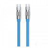 Кабель WK WDC-188 Wingle Series USB-C - USB-C 100W, 1м Blue (6941027632932)