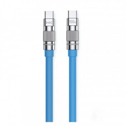 Кабель WK WDC-188 Wingle Series USB-C - USB-C 100W, 1м Blue (6941027632932)