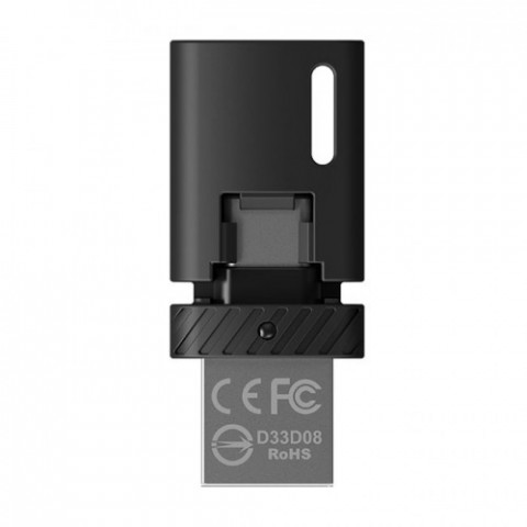 Флеш-накопичувач USB3.2 32GB OTG Type-C Team M211 Black (TM211332GB01)
