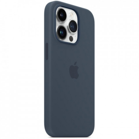 Чохол-накладка Apple Silicone Case with MagSafe для Apple iPhone 14 Pro Storm Blue (MPTF3)