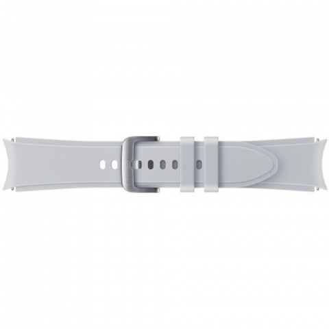 Ремінець Samsung Ridge Sport Band для Samsung Galaxy (20mm, S/M) / Watch 4 / Watch 5 / Watch 6 Silver (ET-SFR88SSEGRU) OEM