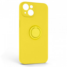 Чохол ArmorStandart Icon Ring для Apple iPhone 14 Yellow (ARM68689)