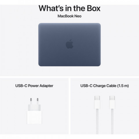 Ноутбук Apple MacBook Neo 13" A18 Pro 8/256GB 2026 (MHFF4UA/A) Indigo