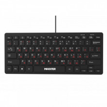 Клавiатура Maxxter KBM-C01B-UA Black