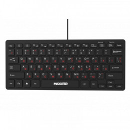 Клавiатура Maxxter KBM-C01B-UA Black