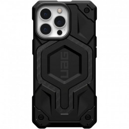 Чохол-накладка Urban Armor Gear Monarch Pro with MagSafe для Apple iPhone 14 Plus/15 Plus Kevlar Silver (114029113933)
