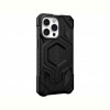 Чохол-накладка Urban Armor Gear Monarch Pro with MagSafe для Apple iPhone 14 Plus/15 Plus Kevlar Silver (114029113933)