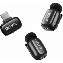 Бездротовий петличний мікрофон BOYA mini-23 Type-C Black
