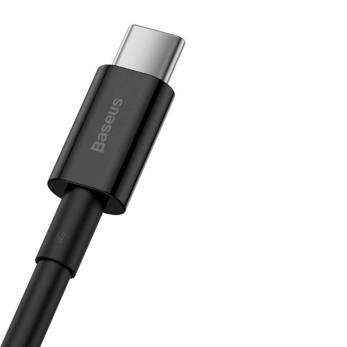 Кабель Baseus Superior Fast Charging USB - USB Type-C (M/M), 1 м, Black (CATYS-01)