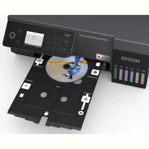 Багатофункціональний пристрій А4 кол. Epson EcoTank L8100 Wi-Fi (C11CK94401)
