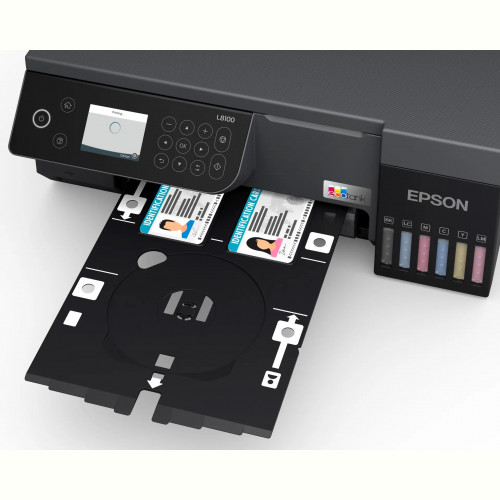 Багатофункціональний пристрій А4 кол. Epson EcoTank L8100 Wi-Fi (C11CK94401)