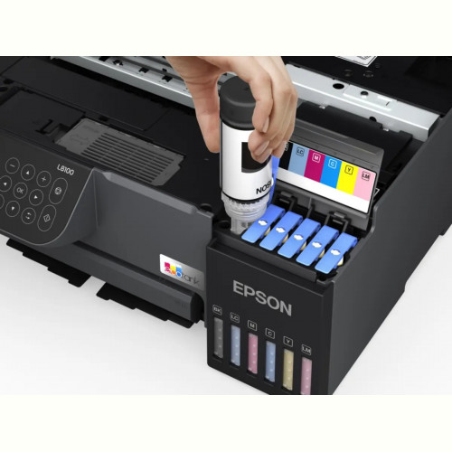 Багатофункціональний пристрій А4 кол. Epson EcoTank L8100 Wi-Fi (C11CK94401)